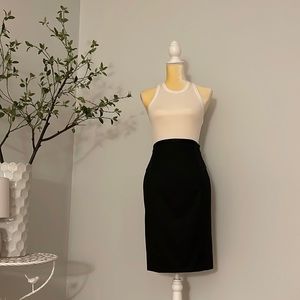 Express black pencil skirt